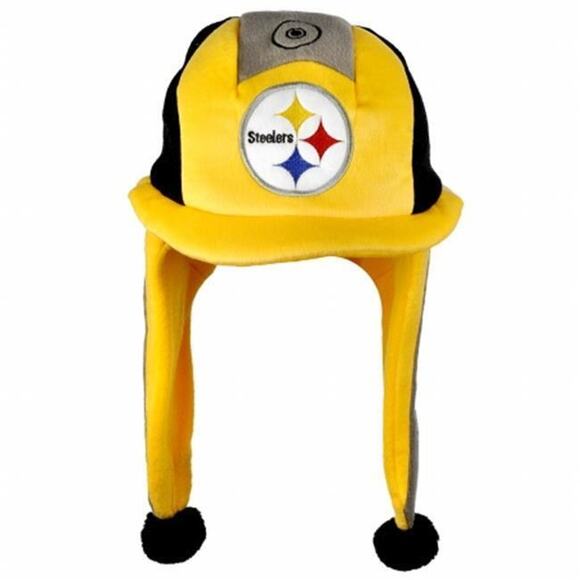 NEW NFL Pittsburgh Steelers Mascot Themed Dangle Hat - Picture 3 of 3